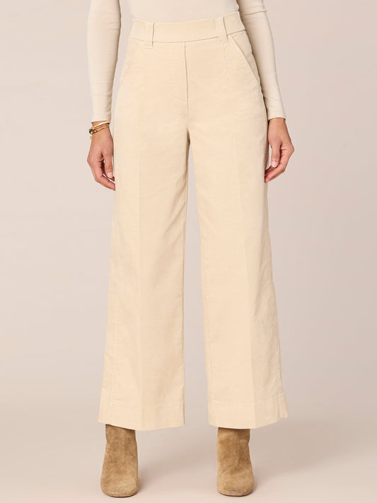 Ableisure Skyrise Side Panel Wide Leg Pants with Pull On Waist
